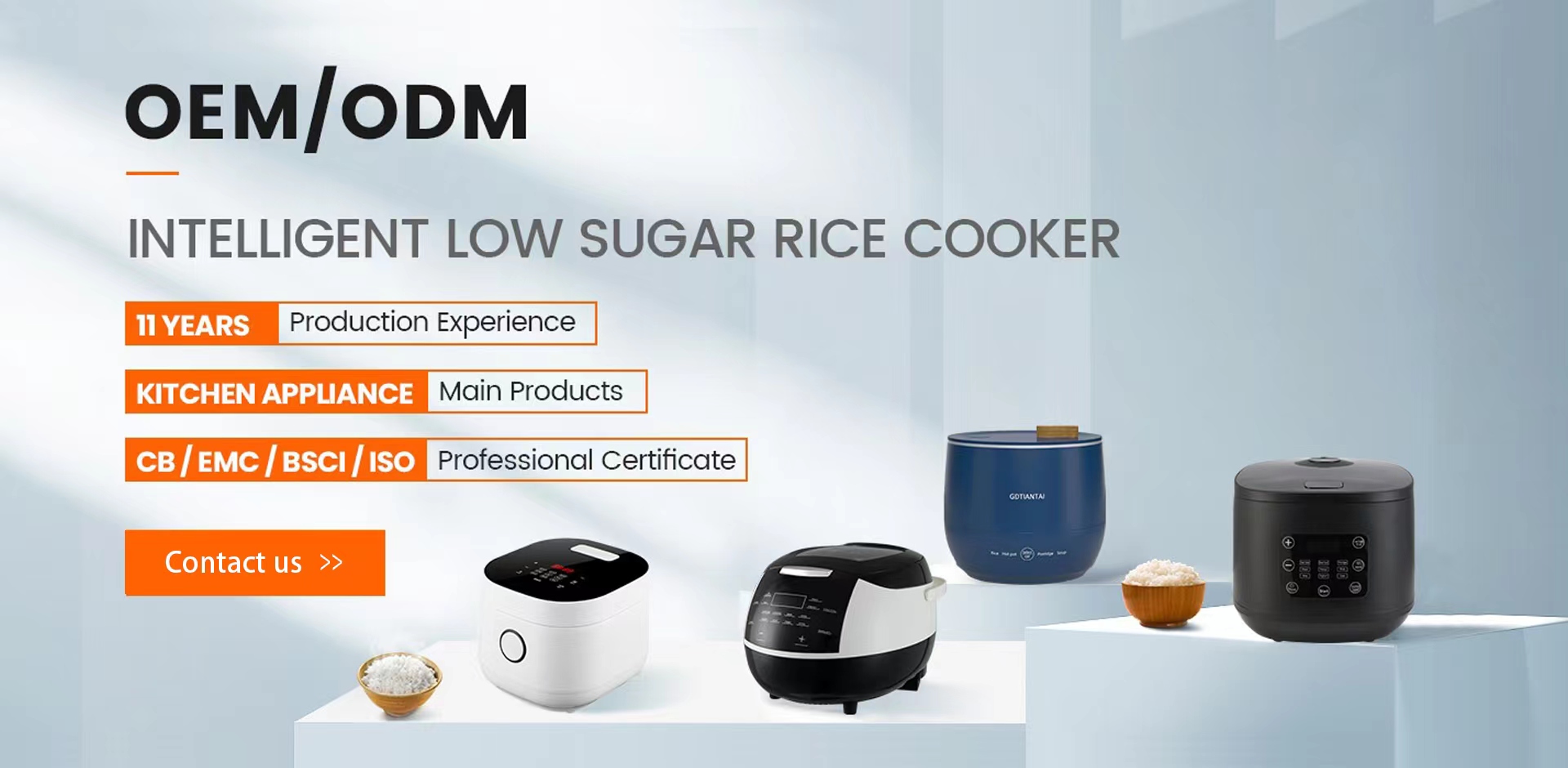 Rice Cooker Manufacturer, Elecrtic Cooker Manufacturer - Tiantai
