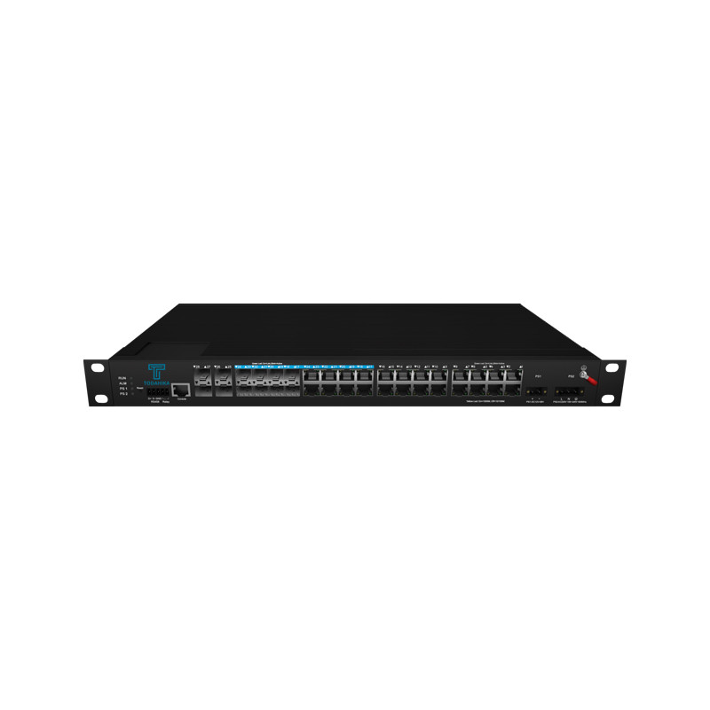 TH-810G Series Industrial Rack-mount Managed Ethernet POE Switch