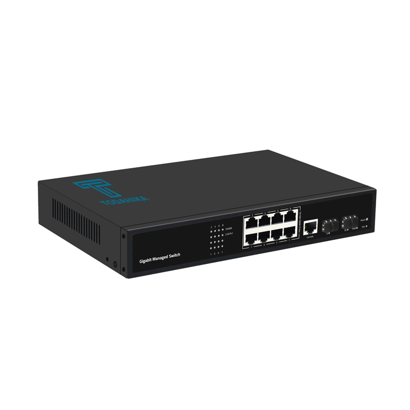 TH-G0208M2-R Layer2 Managed Ethernet Switch 2xGigabit SFP, 8x10/100/1000Base-T