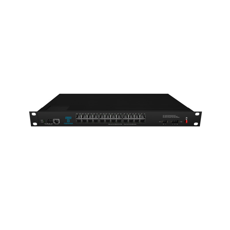 TH-8G-P Series Industrial Rack-mount Managed Ethernet POE Switch