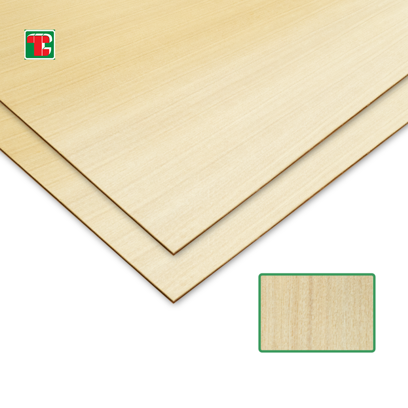 4x8 3.2mm Chinese Ash Wood Veneer Faced Fancy Plywood In Crown Cut