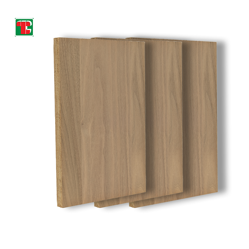 18Mm Laminated  4X8 Wooden Eco Customized Veneer Plywood Panels Sheet 