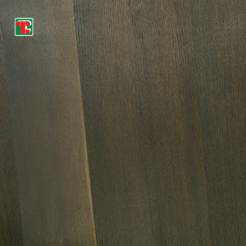 High Grade 0.3Mm 0.45Mm 0.5Mm Smoked Oak Wood Natural Veneer