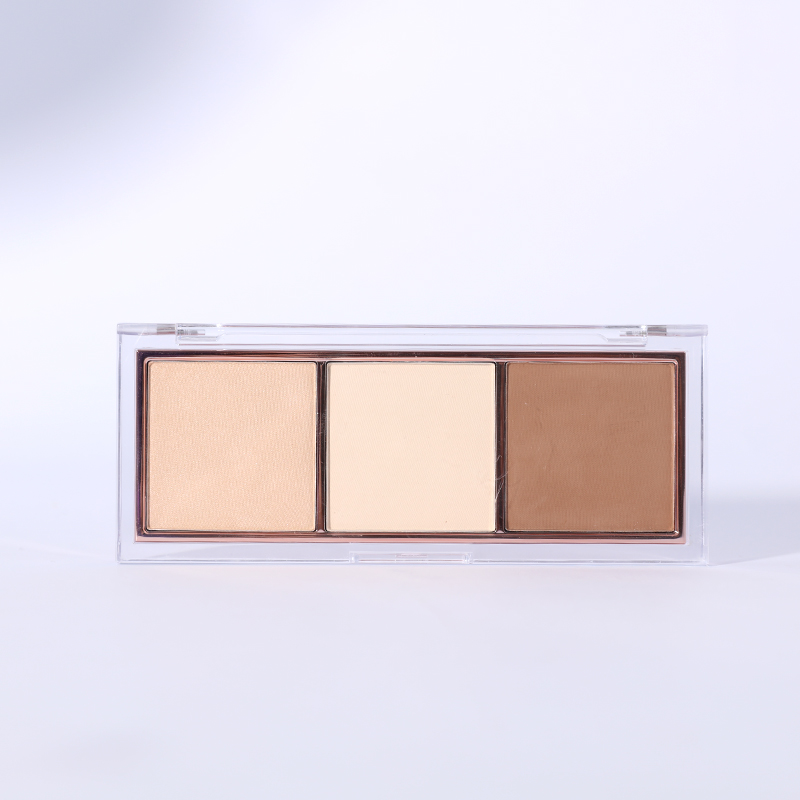  Wholesale Contour Powder Palette Bronzer Face Makeup Highlighter Custom Cruelty-free