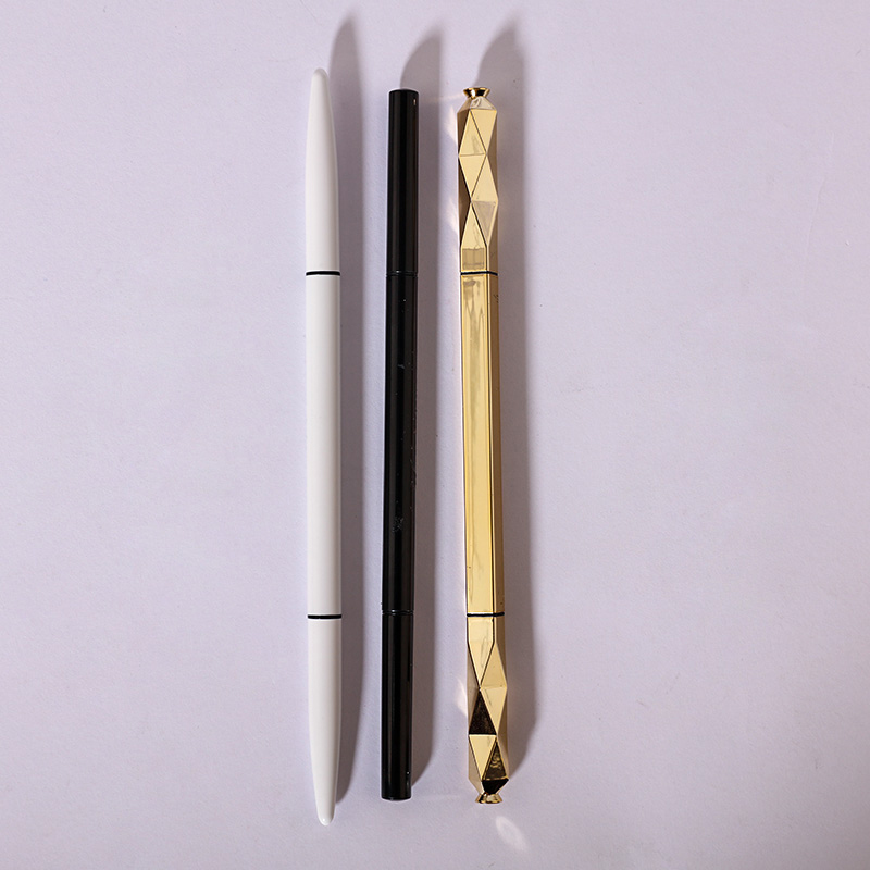 Dual-ended Eyebrow Pencil Retractable Brow Pencil Micro Waterproof Eyebrow Manufacturers