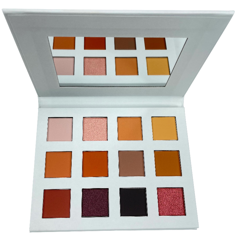 Eyeshadow Look 12C Cruelty-free Matte Smoky Eyeshadow Palette Makeup