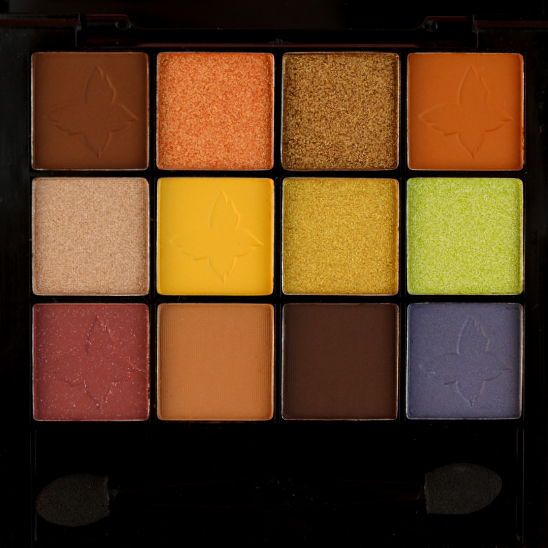 12C Eyeshadow Palette Glitter Matte High Pigment Blendable Eye Shadow Private Label