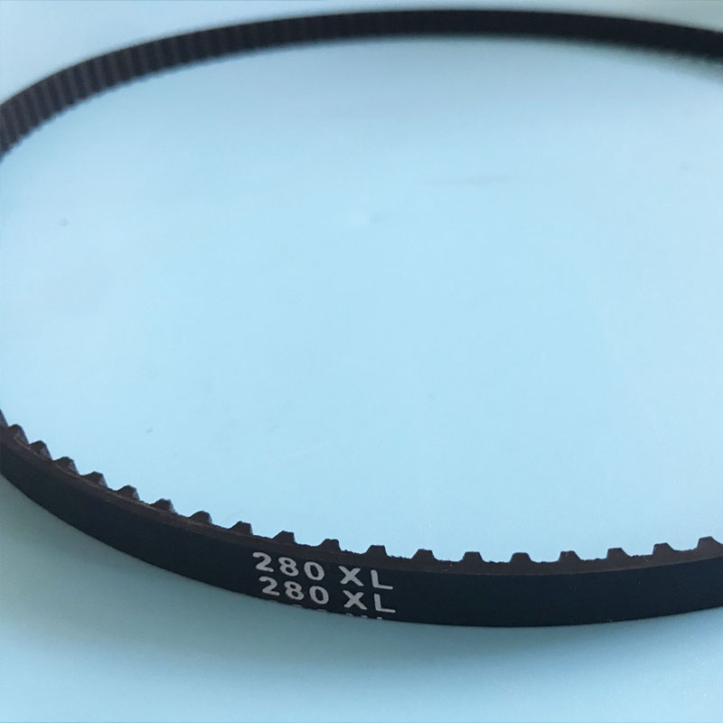 hot sell chenille chenille machinery parts rubber belt 280xl timing bel rubber material