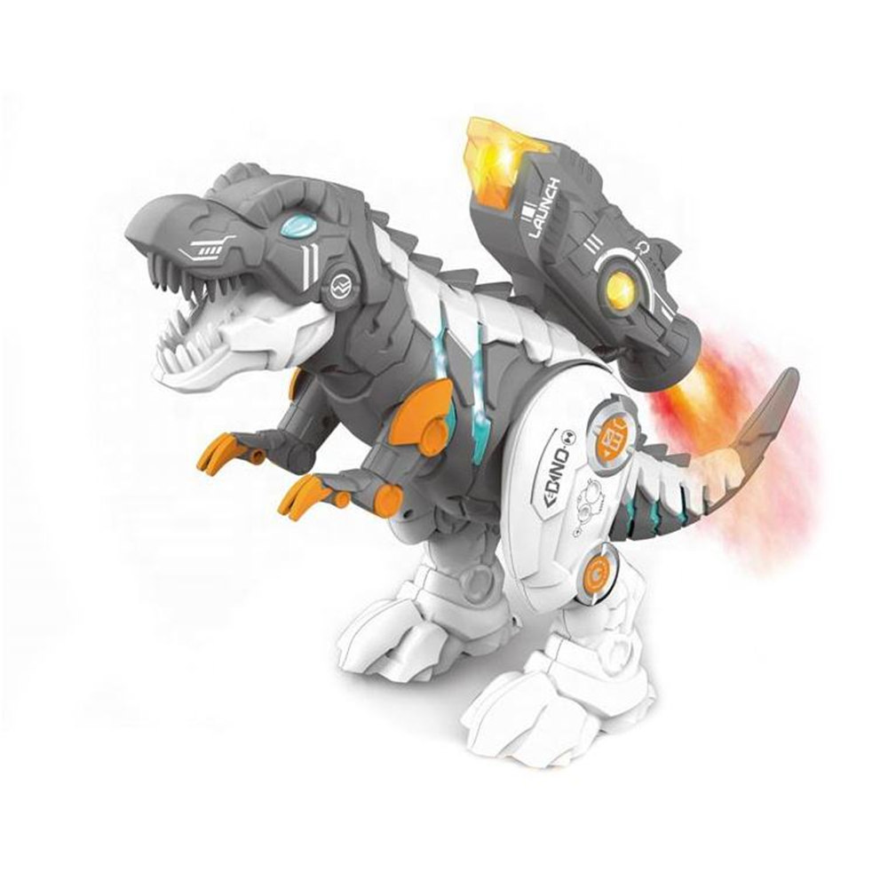 Amazon New Remote Control Toy Dinosaur Mechanical Tyrannosaurus Rex RC Dino Toys Robot for Kids Gift with Mist Spraying Thruster