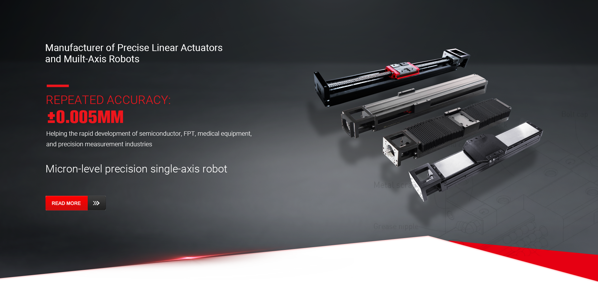 Actuator Motor, Belt Actuator, Linear Cylinder - TPA Robot