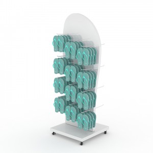 irregular shoe display rack