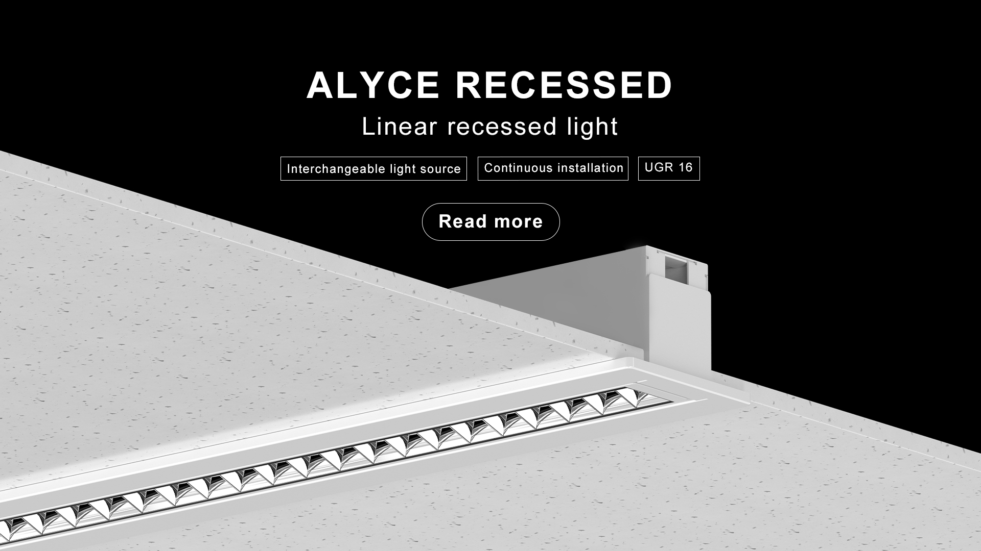 ARES-Modular Linear Recessed Light