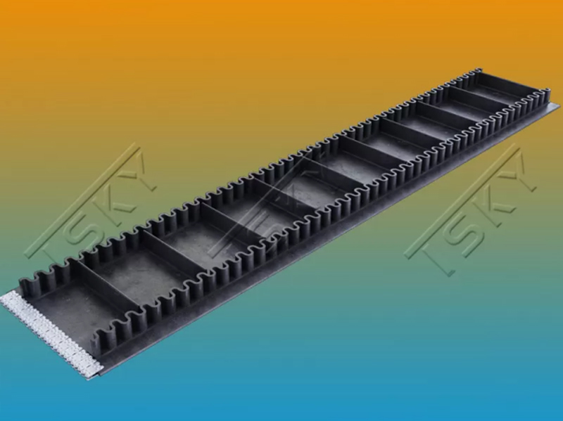 Corrugated Sidewall B1200 1200mm Conveyor Rubber Belt
