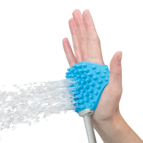 Wholesale Sprayer and Scrubber Tool in One Dog Bath Brush