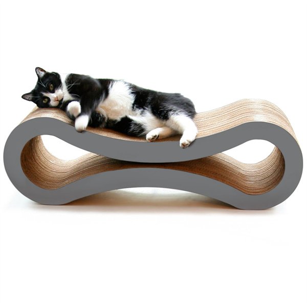 Wholesale Custom Recycled Corrugated Cardboard Cat Scratcher Lounge