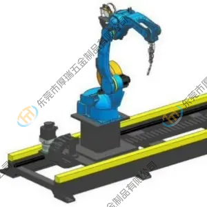 Automobile robot welding table station and machining Automotive Welding station line