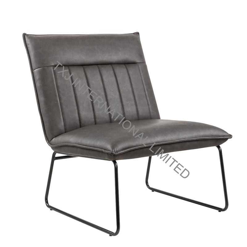 Nordic Relax Chair with antique PU  