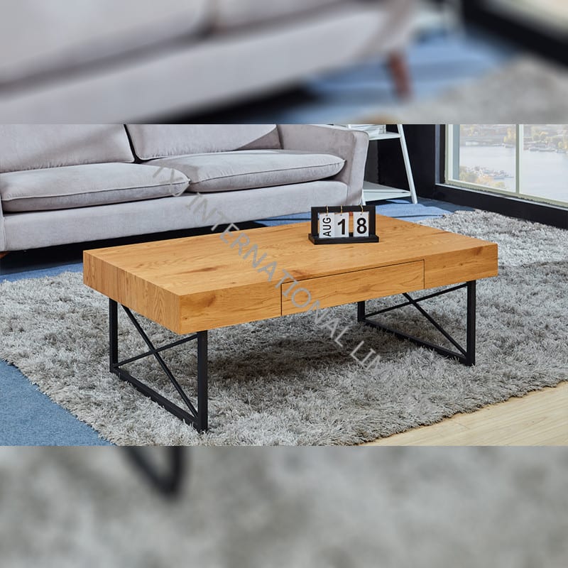 TT-1855  MDF Coffee Table Oak Color