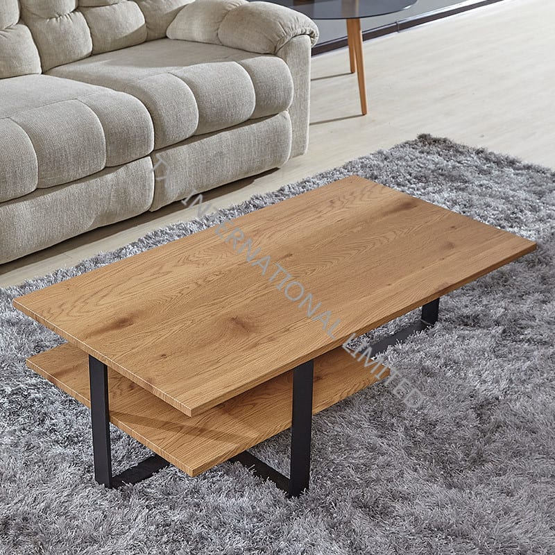 TT-1307 MDF Coffee Table With Paper Veneer