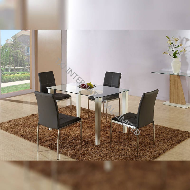 BD-1508 Tempered Glass Dining Table