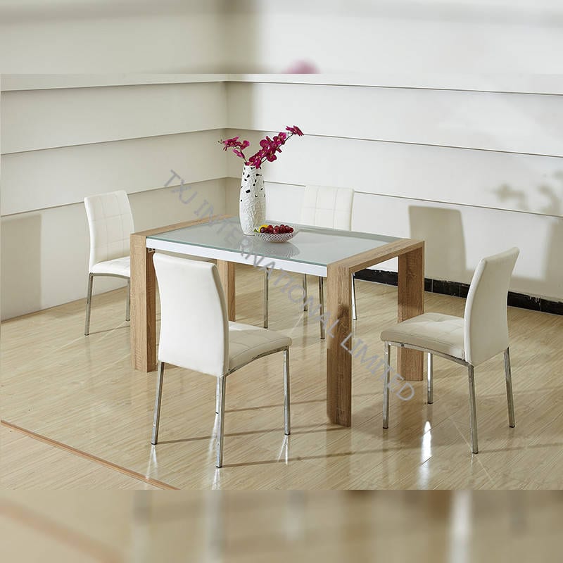 BD-1502 Tempered Glass Dining Table