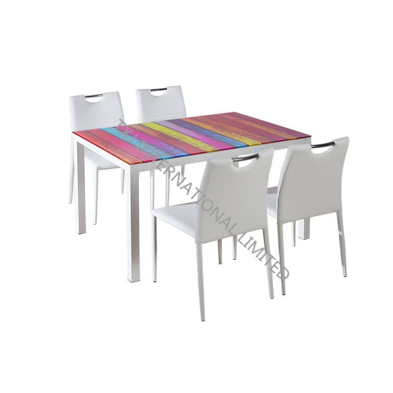 BD-1451 Tempered Glass Dining Table
