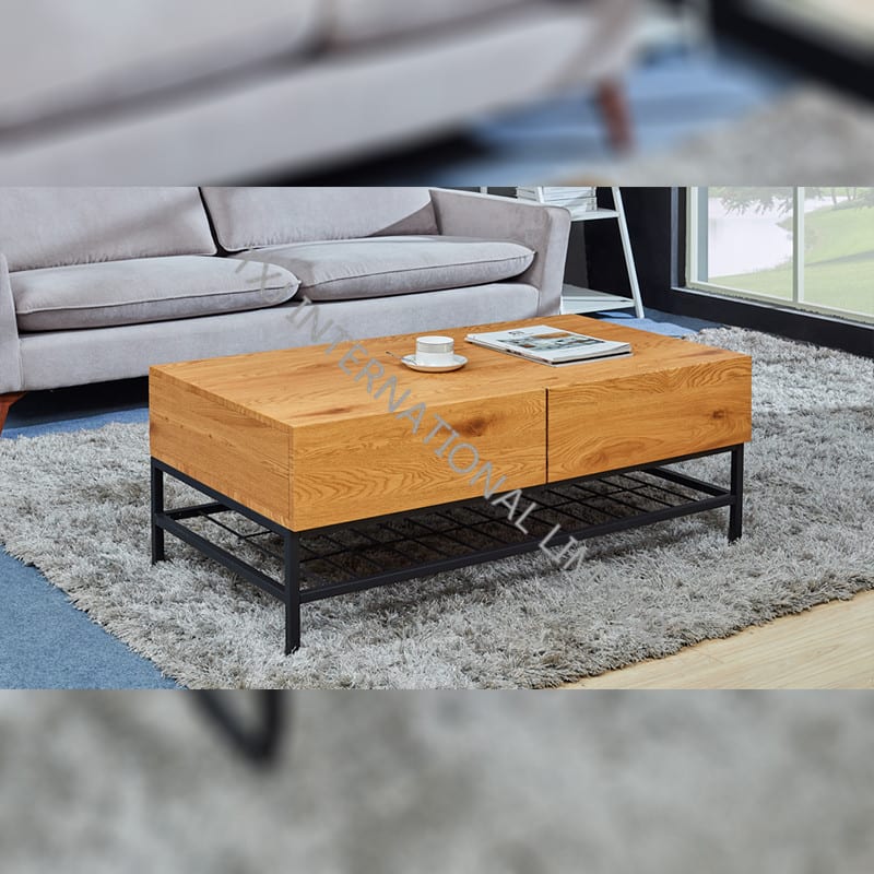 MERICK-CT Coffee Table With Oak Paper Veneer