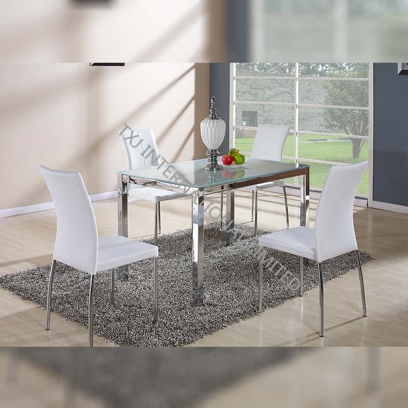 BD-1403 Tempered Glass Dining Table