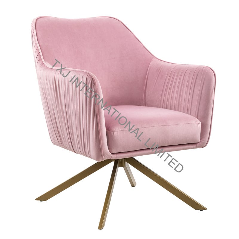 BABARA Velvet Fabric Relax Chair