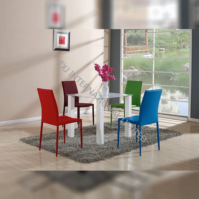 CTD-007A Tempered Glass Dining Table