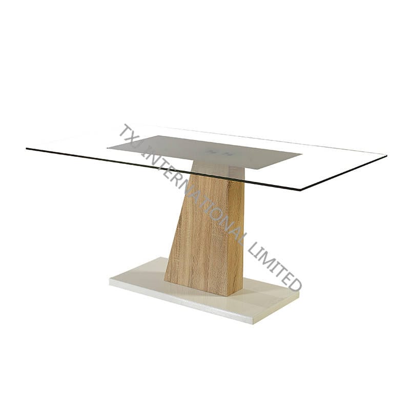 TD-1518 Tempered Glass Table