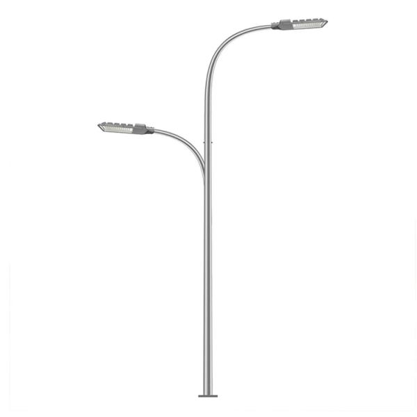 High And Low Arm Aluminum Light Pole
