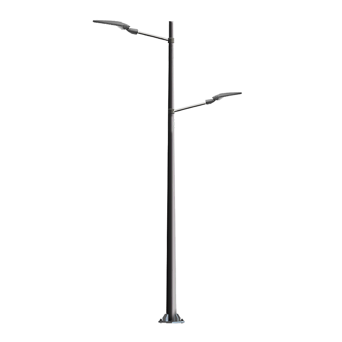 Outdoor Lamp Pole Street Light Pole Single Double Arm