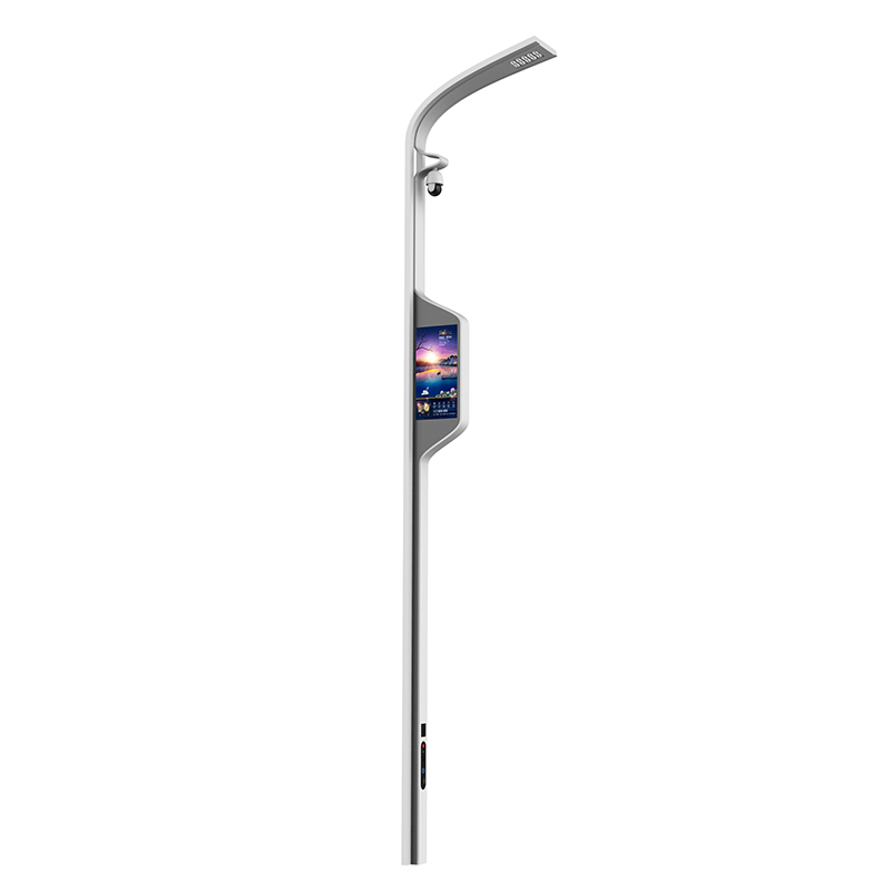  Good Quality Smart Street Light Pole with LED Screen