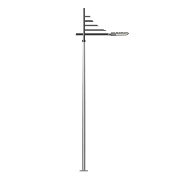 Q235 Shape Customized Light Pole