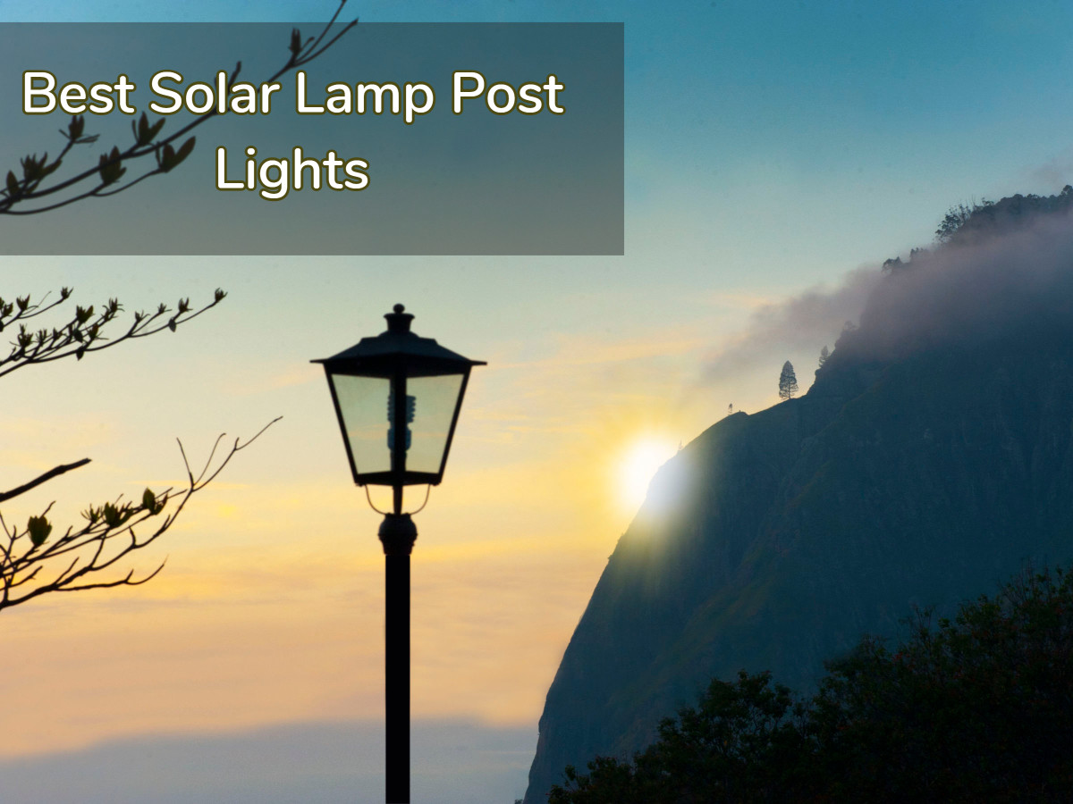 integrated best solar lamp post lights suppliers for landscape | ALLTOP