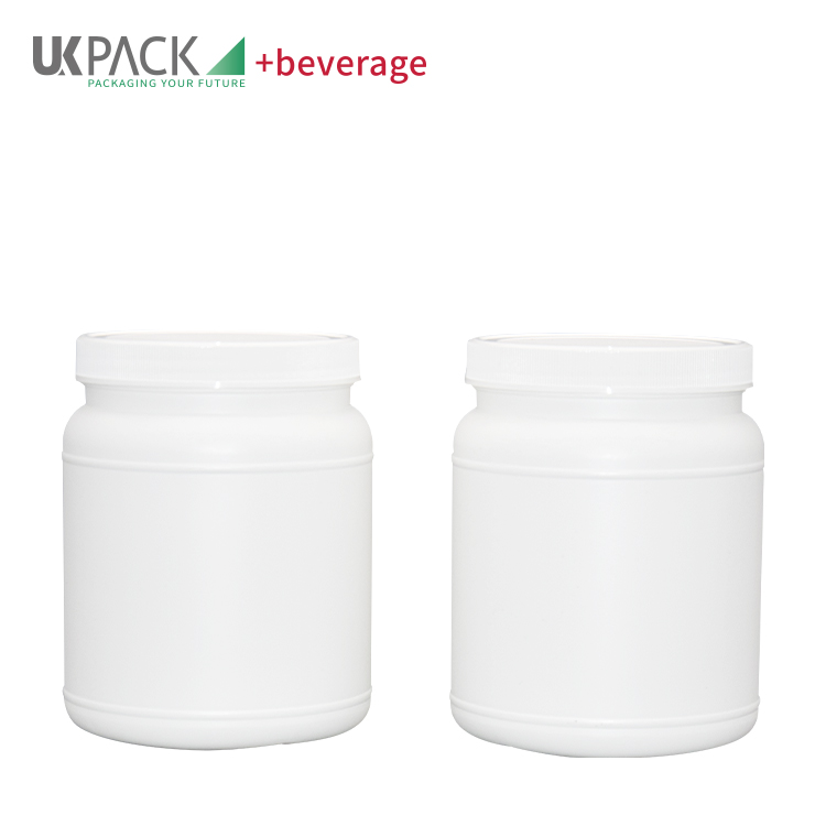 1700ml HDPE jug and UKR30 square head sauce pump 15cc 30cc plastic Whosale