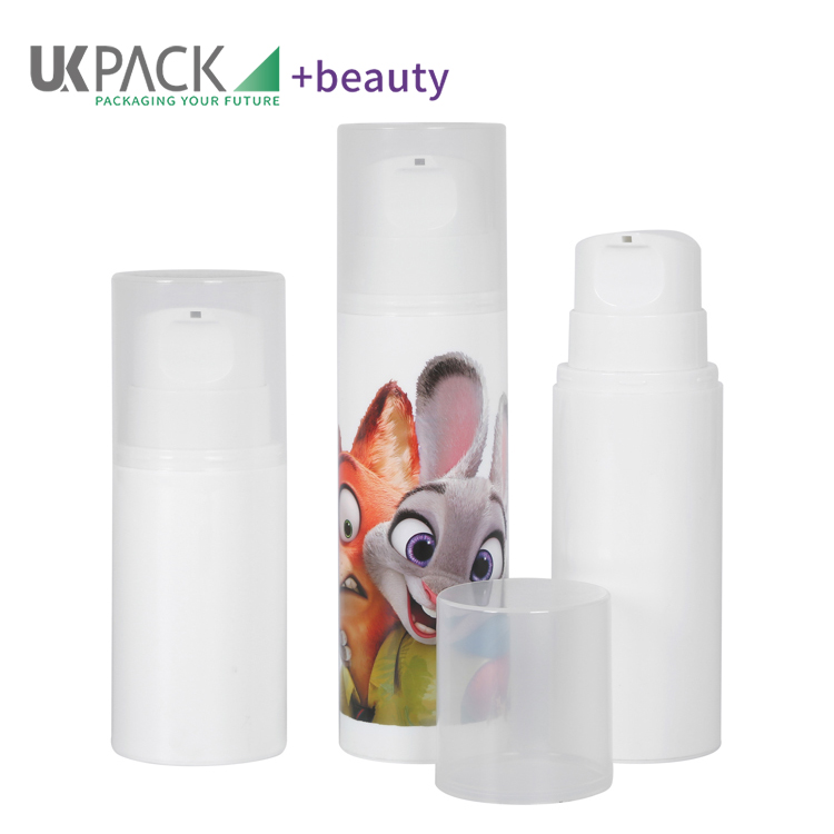 150ml 200ml 250ml PP airless bottle 2cc skin care containers UKA21