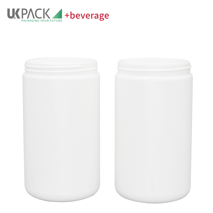 960ml HDPE jug and UKS10 large head condiment pump plastic liquid bottle