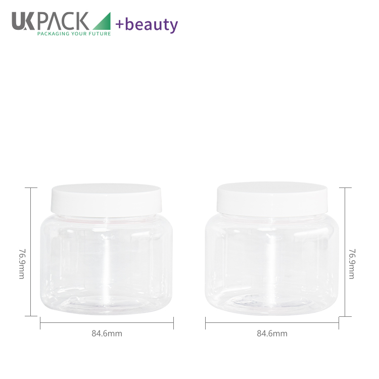 300g 10oz cosmetic packaging cream jar  尺寸