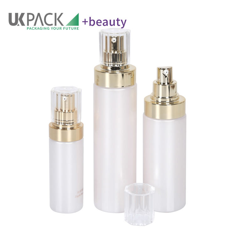 60ml 120ml 170ml 30g 50g PET PMMA luxury cosmetic packaging set family bottles