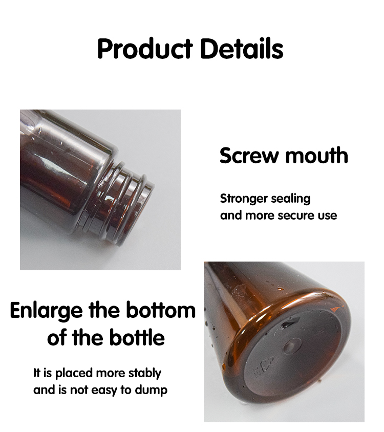 20ml dropper brown bottle for essence cosmetics packaging 详情页_05