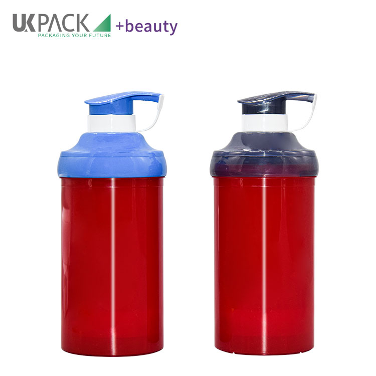 400ml PP airless bottle for high viscous cleanser shampoo hair product UKA22 patent