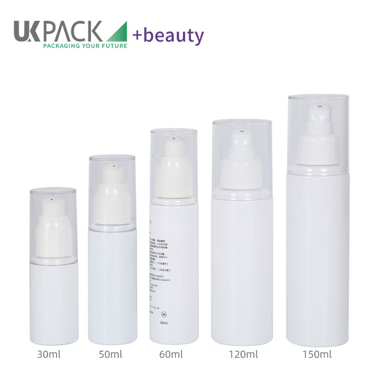 Plastic lotion bottles wholesale packaging for cosmetic products 30ml 50ml 60ml 120ml 150ml UKL03