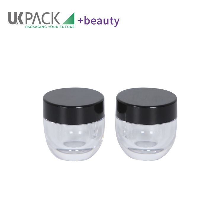 Wholesale 5ml Glass Foundation Bottle Transparent Cosmetic Jar Manufacturer UKE11