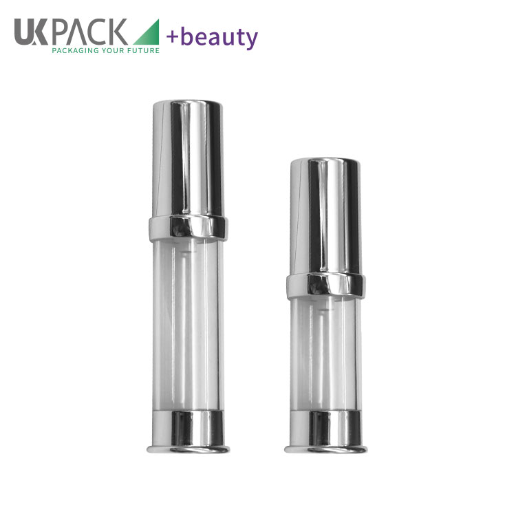 AS airless dispenser pump bottle 5ml 10ml portable cosmetic packaging UKT14