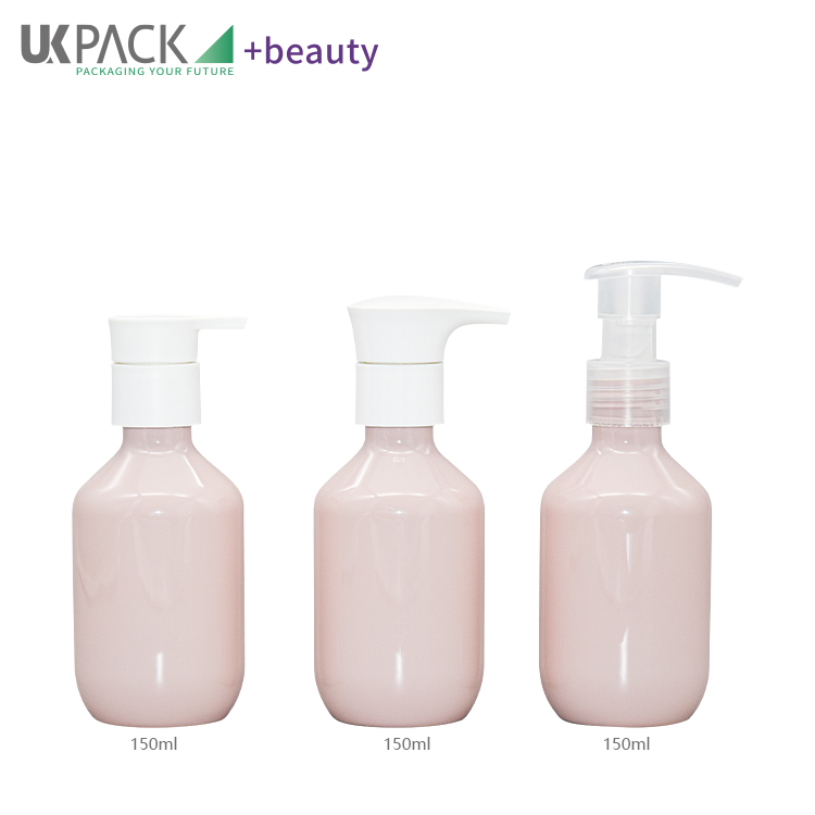 Lotion bottle UKL18 150ml PET cosmetic pump dispenser packaging manufacturer