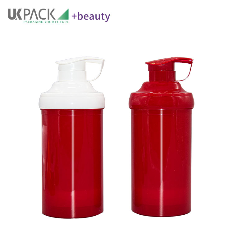  400ml PP airless bottle for high viscous cleanser shampoo hair product UKA22 patent