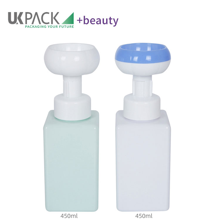 450ml PETG Foamer Pump Bottles Packaging for Cosmetic Products UKF07