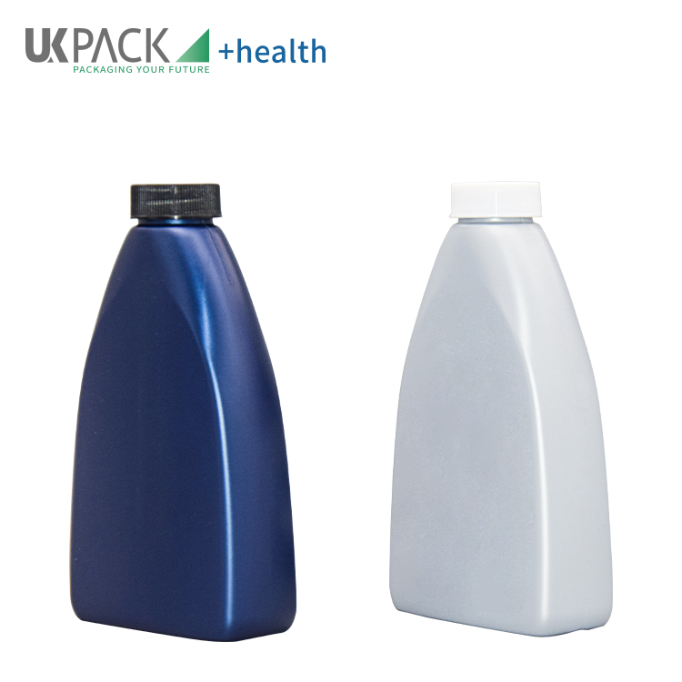 250ml HDPE bottles for liquid cleanser sterile detergent with Al foil seals screw cap 28-400 UKH18
